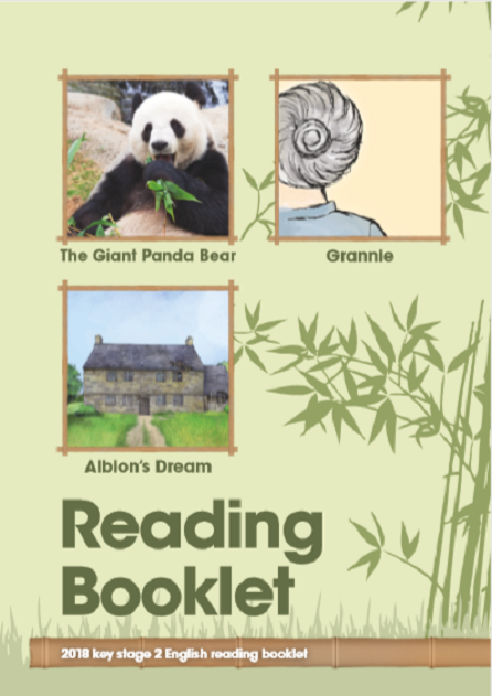 2018 English past papers cover